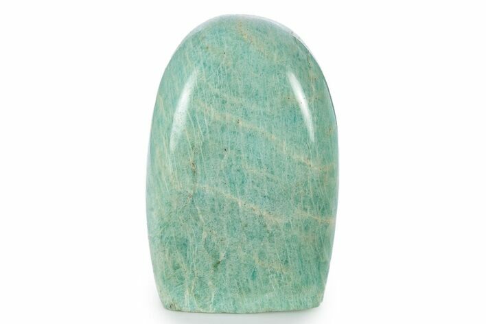 Free-Standing Chatoyant Polished Amazonite - Madagascar #336621
